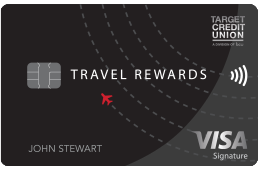 Target Credit Union Travel Rewards Visa credit card